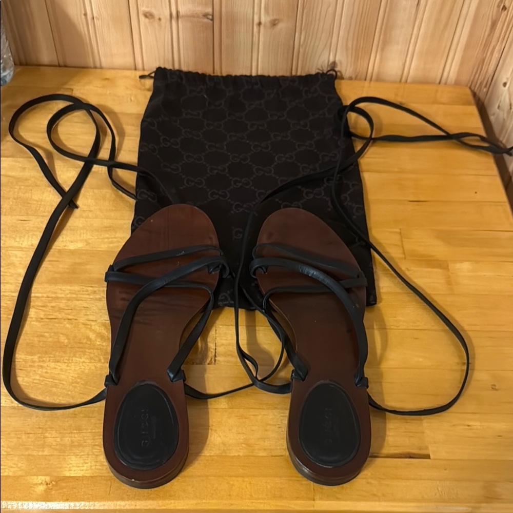 Gucci 9.5 Gladiator Sandals